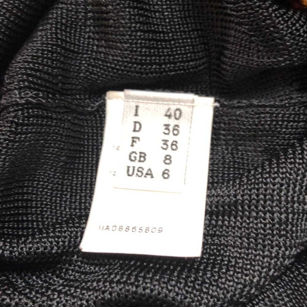 MOSCHINO Embroidered Black Tank Top Size 6 - Picture 13 of 15